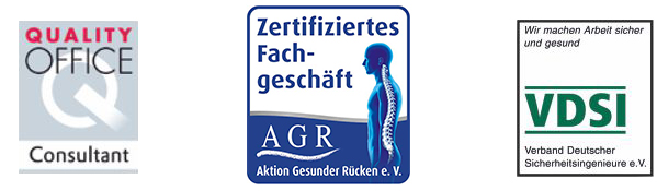 Zertifikate-1 Mehrere Zertifikate, die die Qualifikationen und Auszeichnungen des Unternehmens dokumentieren.